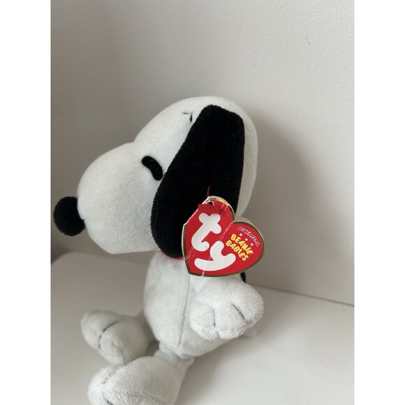 Ty Peanuts Snoopy & Woodstock Plush Toy Lot 6.5"-9" 2011-2018 Collectible Set - Picture 6 of 6